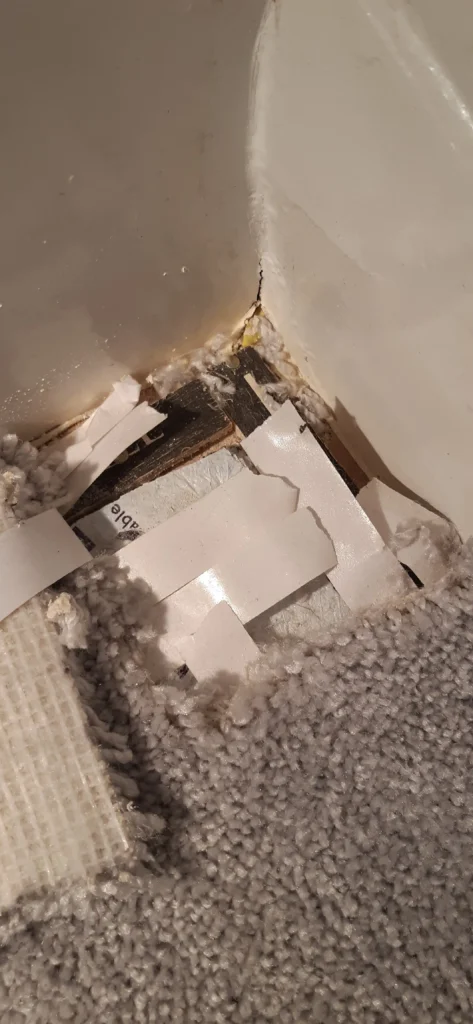 DIY carpet repair